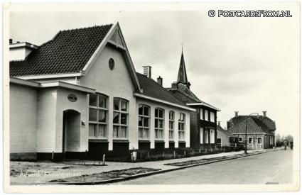ansichtkaart: Aduard, Kloosterstraat
