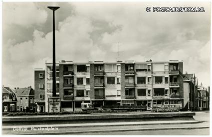 Delfzijl, Buiskoolplein ansichtkaart: Delfzijl, Buiskoolplein