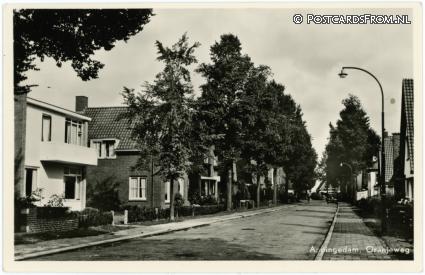 Appingedam, Oranjeweg ansichtkaart: Appingedam, Oranjeweg