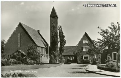 ansichtkaart: Grijpskerk, Geref. Kerk