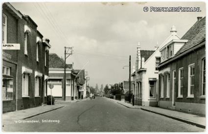 's-Gravendeel, Smidsweg ansichtkaart: 's-Gravendeel, Smidsweg