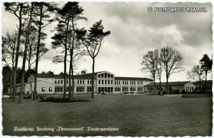 ansichtkaart: Zuidlaren, Stichting 'Dennenoord' Zuiderpaviljoen