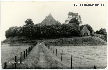 Ezinge, De Terp ansichtkaart: Ezinge, De Terp