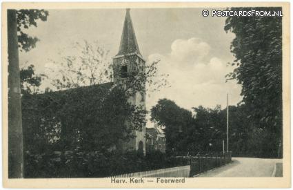 Feerwerd, Herv. Kerk ansichtkaart: Feerwerd, Herv. Kerk