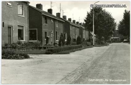 Garnwerd, De Blecourtstraat ansichtkaart: Garnwerd, De Blecourtstraat