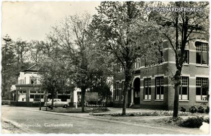 Bellingwolde, Gemeentehuis ansichtkaart: Bellingwolde, Gemeentehuis