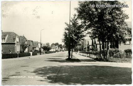 Hardegarijp, Burg. Drijberweg ansichtkaart: Hardegarijp, Burg. Drijberweg