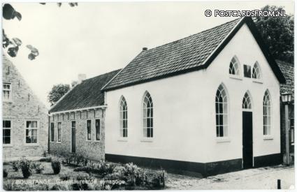Bourtange, Gerestaureerde synagoge ansichtkaart: Bourtange, Gerestaureerde synagoge