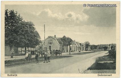 ansichtkaart: Dedemsvaart, Kalkwijk