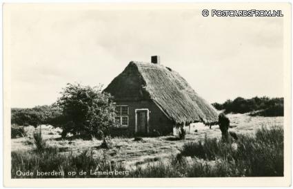 ansichtkaart: Ommen, Oude boederij op de Lemelerberg