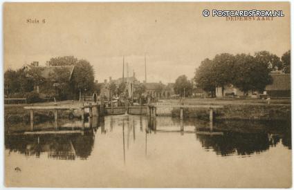 ansichtkaart: Dedemsvaart, Sluis 6