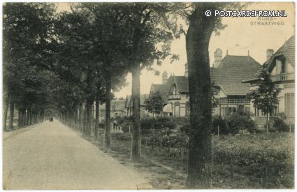 Haren GN, Rijksstraatweg ansichtkaart: Haren GN, Rijksstraatweg