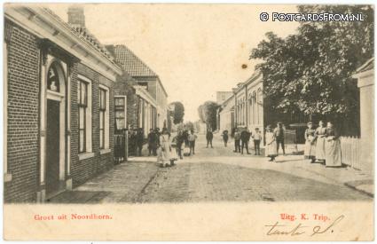 Noordhorn, Groet uit ansichtkaart: Noordhorn, Groet uit
