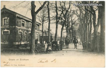 Zuidhorn, Groet uit ansichtkaart: Zuidhorn, Groet uit