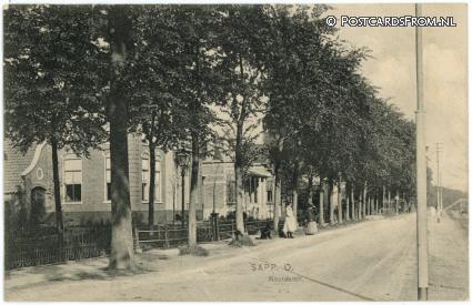 ansichtkaart: Sappemeer, Noorderstraat