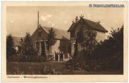 Aalsmeer, Weteringplantsoen ansichtkaart: Aalsmeer, Weteringplantsoen