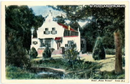 ansichtkaart: Arcen, Hotel 'Huize Roland'