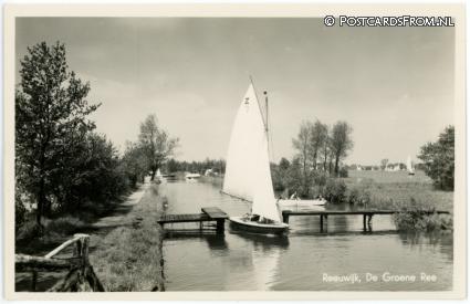 Reeuwijk, De Groene Ree ansichtkaart: Reeuwijk, De Groene Ree