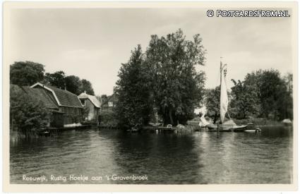 Reeuwijk, Rustig Hoekje aan 's Gravenbroek ansichtkaart: Reeuwijk, Rustig Hoekje aan 's Gravenbroek