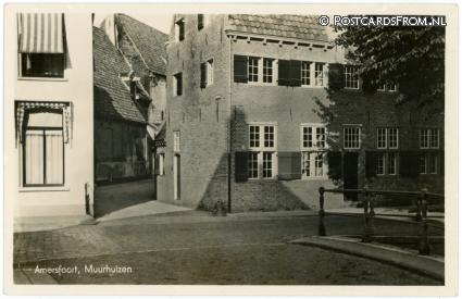 ansichtkaart: Amersfoort, Muurhuizen
