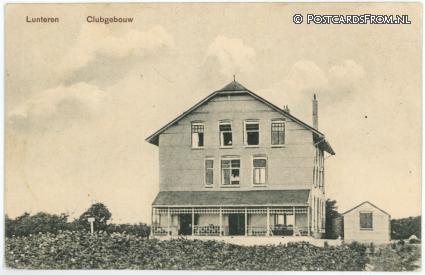 Lunteren, Clubgebouw ansichtkaart: Lunteren, Clubgebouw