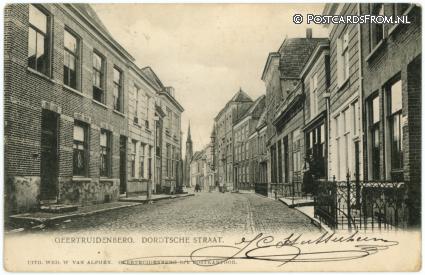 Geertruidenberg, Dordtsche Straat ansichtkaart: Geertruidenberg, Dordtsche Straat
