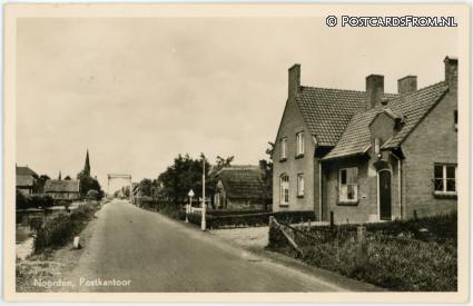 ansichtkaart: Noorden, Postkantoor