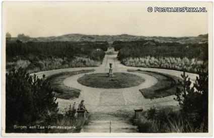 ansichtkaart: Bergen aan Zee, Parnassiapark