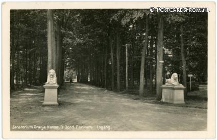 ansichtkaart: Renkum, Sanatorium Oranje Nassau's Oord