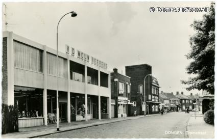 Dongen, Tramstraat ansichtkaart: Dongen, Tramstraat