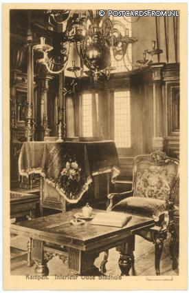 ansichtkaart: Kampen, Interieur Oude Stadhuis