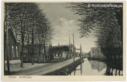 ansichtkaart: Wilnis, Oudhuizen