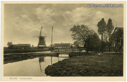 ansichtkaart: Wilnis, Korenmolen