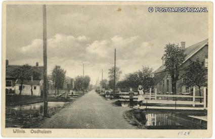 ansichtkaart: Wilnis, Oudhuizen
