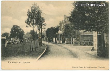 ansichtkaart: Uithoorn, En kiekje te Uithoorn