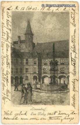 ansichtkaart: 's-Gravenhage, Binnenhof