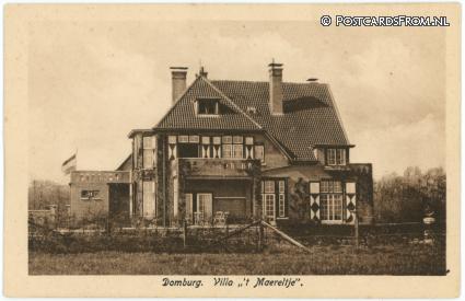 Domburg, Villa 't Maereltje ansichtkaart: Domburg, Villa 't Maereltje