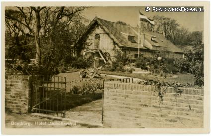 Domburg, Hotel 'Schuttershof' ansichtkaart: Domburg, Hotel 'Schuttershof'