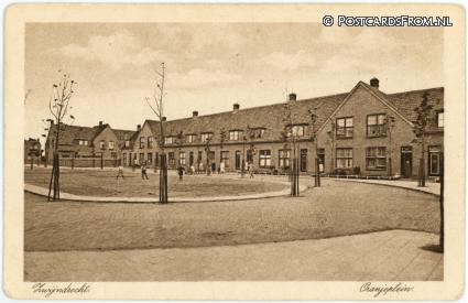 Zwijndrecht, Oranjeplein ansichtkaart: Zwijndrecht, Oranjeplein