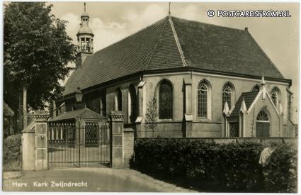 Zwijndrecht, Herv. Kerk ansichtkaart: Zwijndrecht, Herv. Kerk