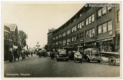 ansichtkaart: Zwijndrecht, Veerplein