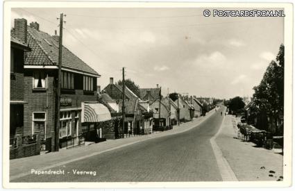 Papendrecht, Veerweg ansichtkaart: Papendrecht, Veerweg