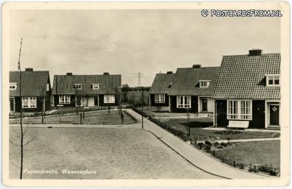 ansichtkaart: Papendrecht, Weenseplein
