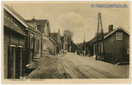 Papendrecht, Westeinde ansichtkaart: Papendrecht, Westeinde
