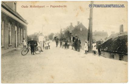 ansichtkaart: Papendrecht, Oude Molenbuurt