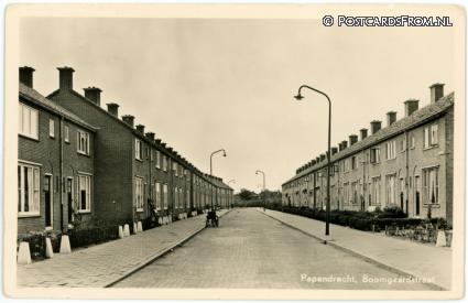 ansichtkaart: Papendrecht, Boomgaardstraat