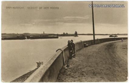 Papendrecht, Gezicht op den Noord ansichtkaart: Papendrecht, Gezicht op den Noord