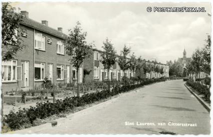 Sint Laurens, Van Citterstraat ansichtkaart: Sint Laurens, Van Citterstraat