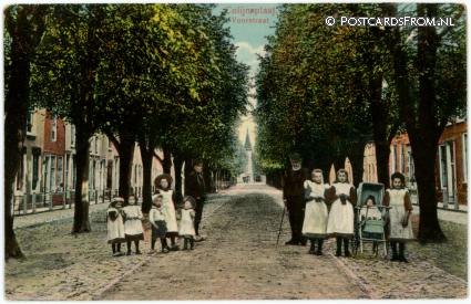 ansichtkaart: Colijnsplaat, Voorstraat