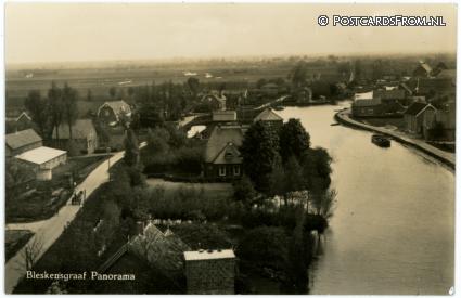 ansichtkaart: Bleskensgraaf, Panorama